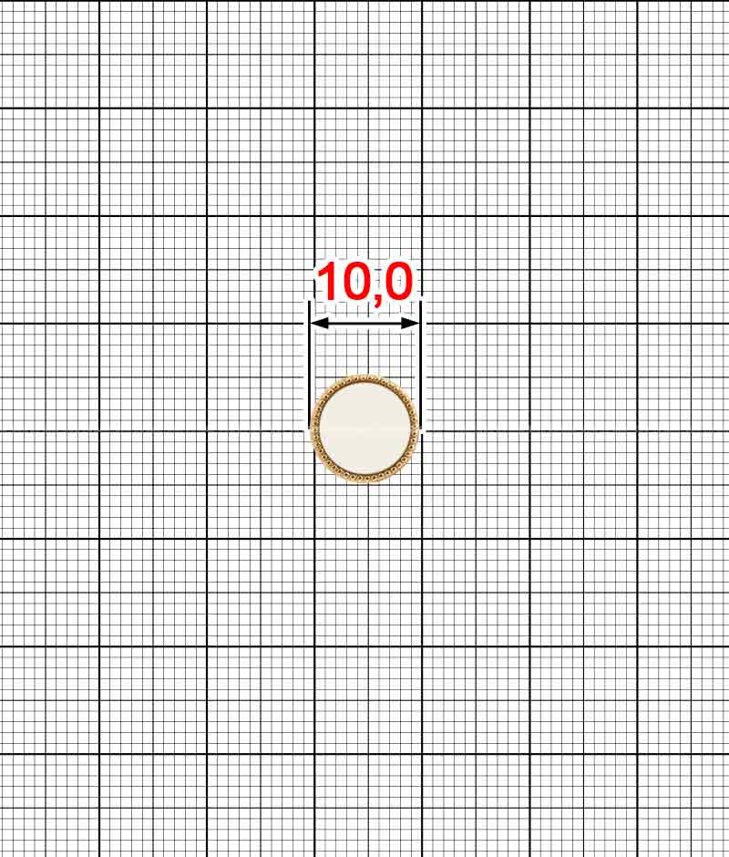 Пуговица K.FM-4192-10