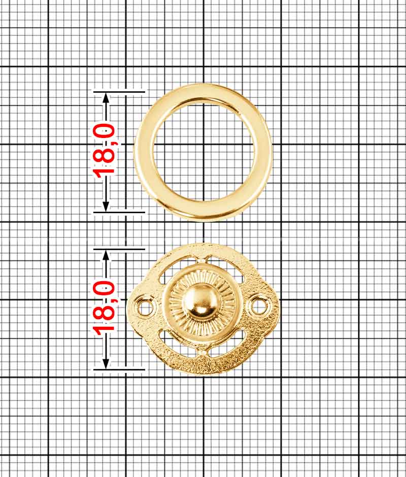 Кнопка A.KM-615 комплект