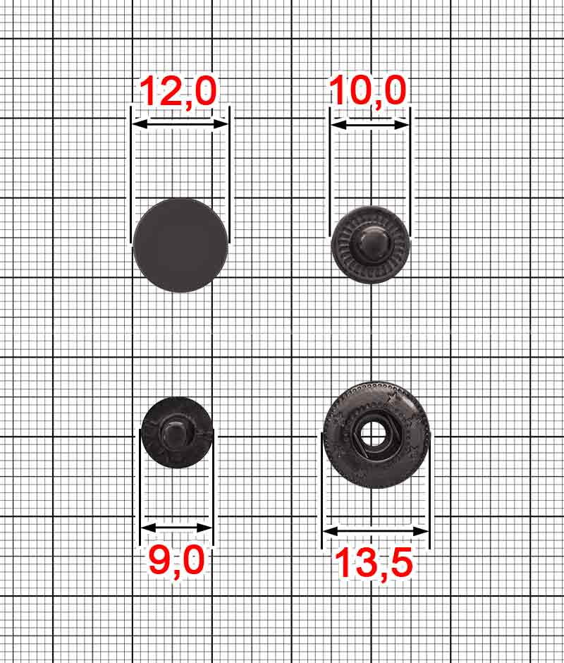 Snap buttons K.KM-601