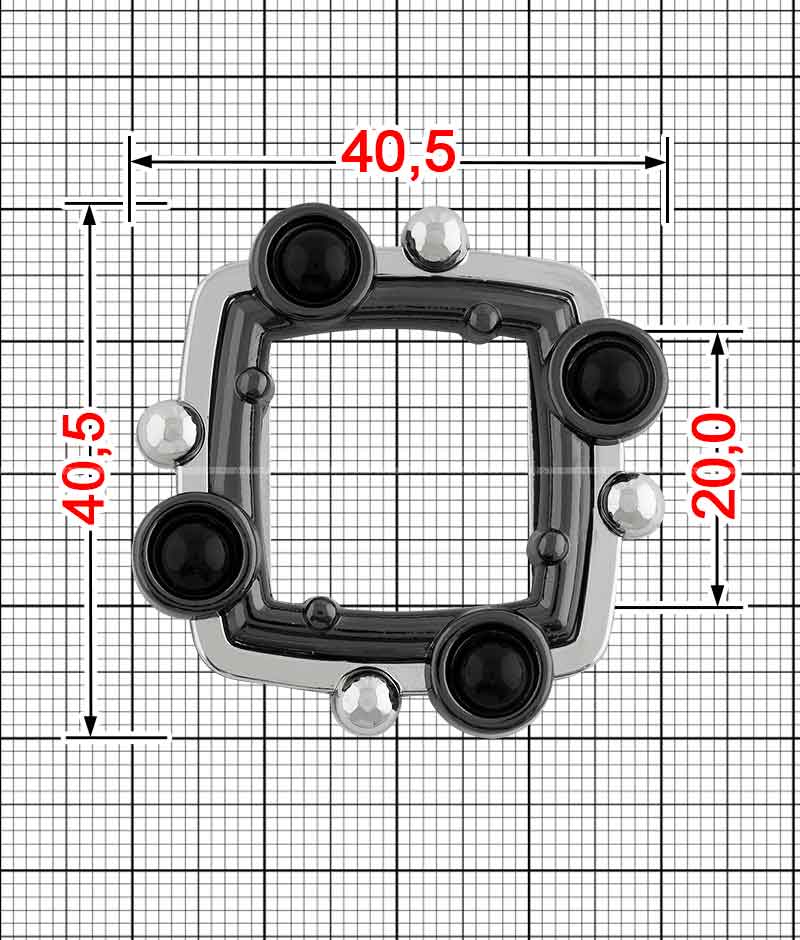 Перетяжка Декоративна K.FM-2562-20 (21600)