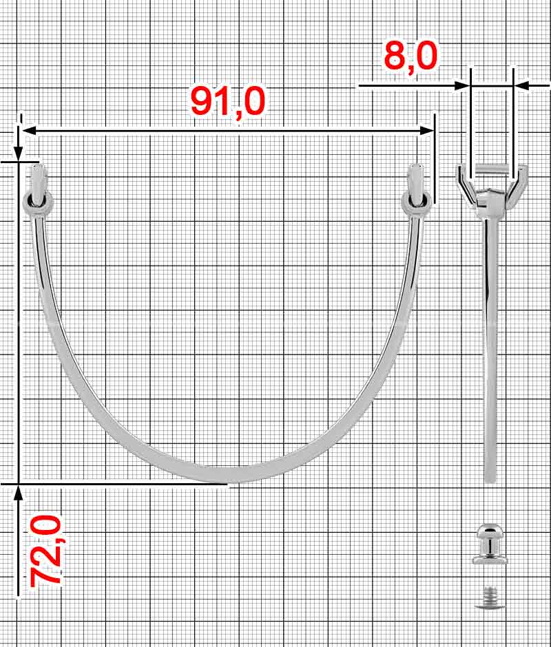 Frame buckle K.FM-2399