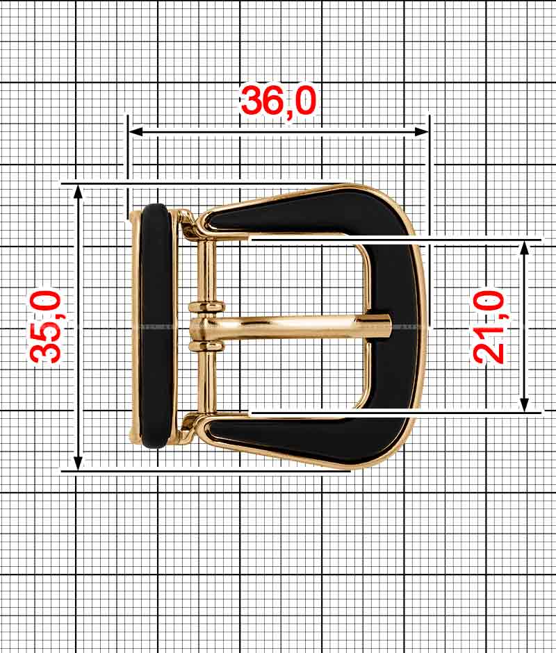 Tounge buckle A.FM-0192+A.FM-0193