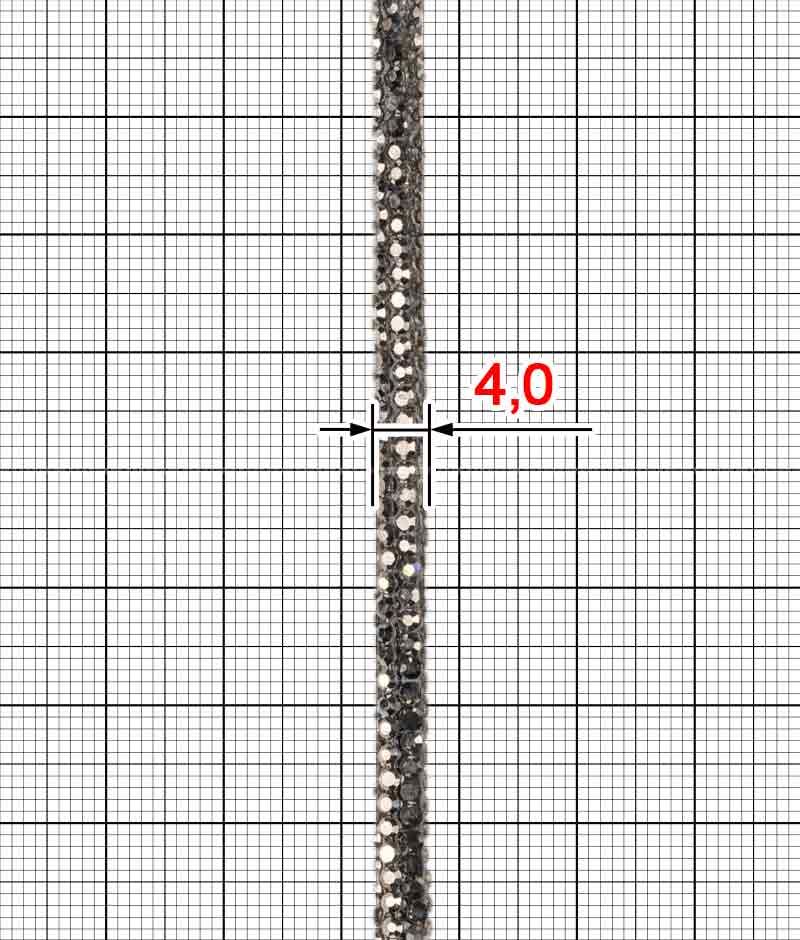 Crystal Lace round 3,5 мм (per meter)