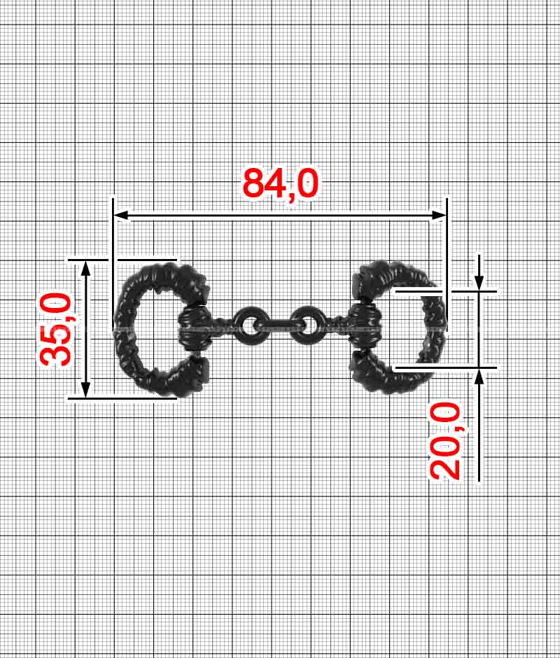 Frame buckle A.FM-2241