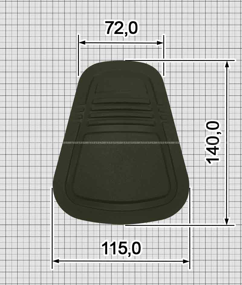 Knee pad Tactic Defense A.FP-333-AC TPU