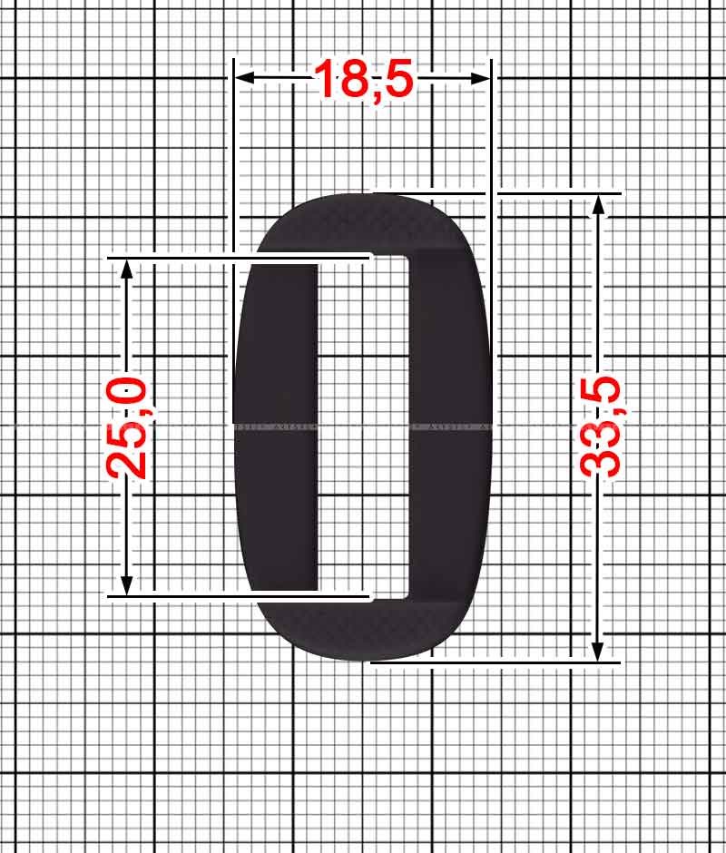 Перетяжка рамка пластиковая A.FP-43