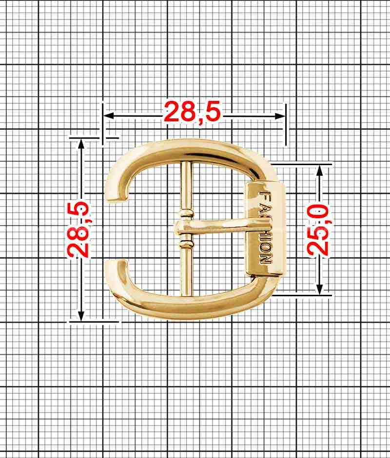 Tongue buckle A.FM-049