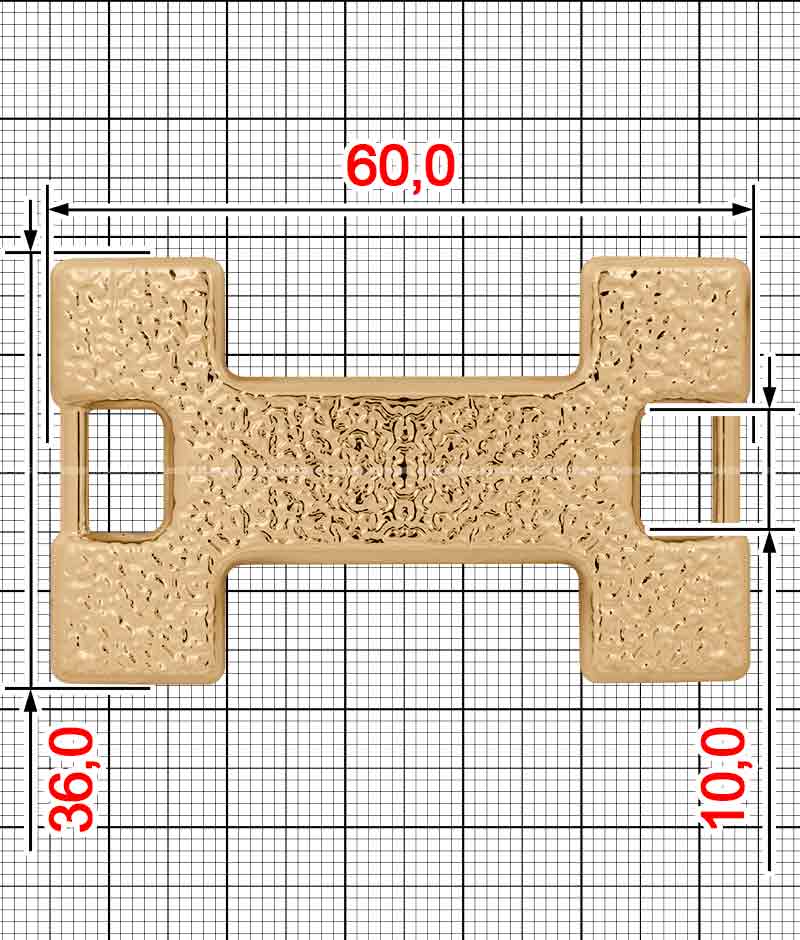 Frame buckle A.FM-2283