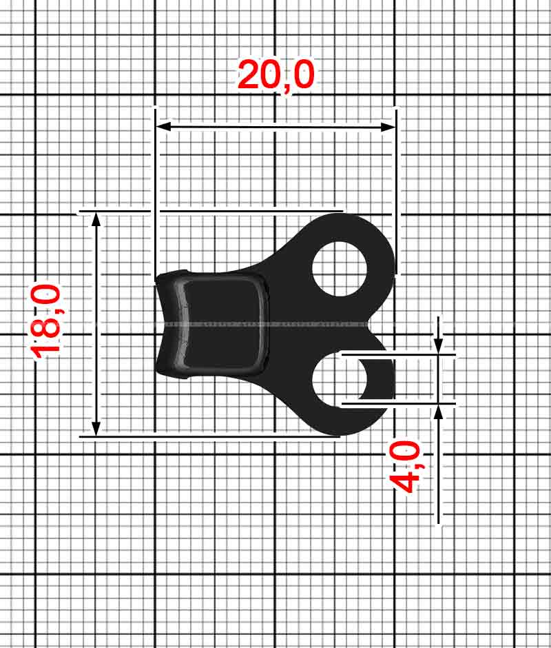 Shoe hook A.GM-0075