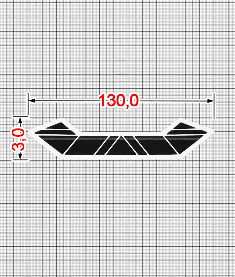 Декор из ПВХ A.FV-953