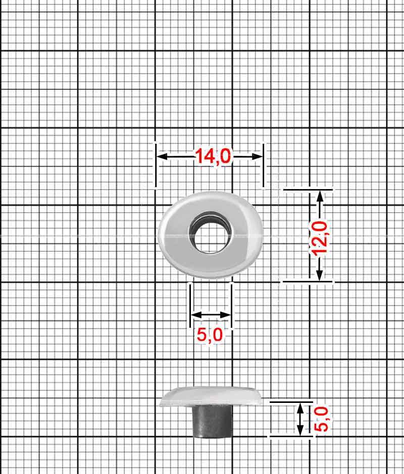 Eyelet A.OM-008+! K.OB-70-5-N/T.BM-051