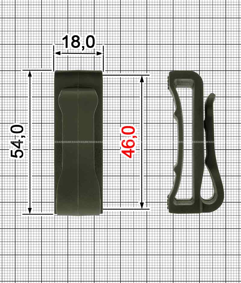 Тактический крючок на ремень A.FP-2222