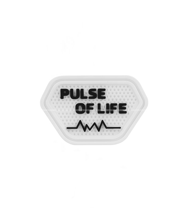 Патч пришивной силиконовый A.FV-1539-Pulse of life