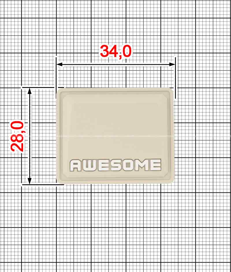 PVC plasticol decor A.FV-1381-Awesome