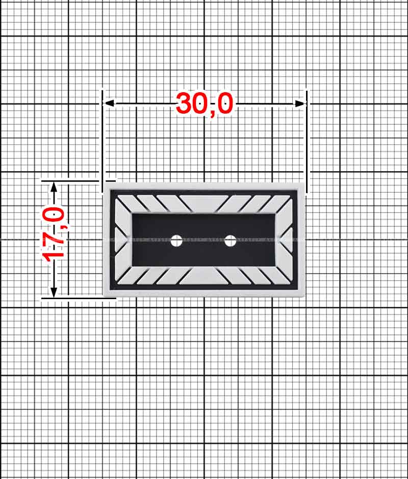 Декор-подложка из пластизоля A.FV-1070