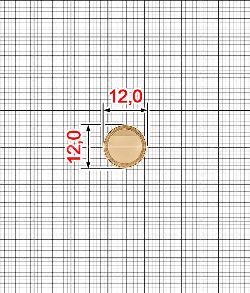 Ґудзик K.FM-4246-12