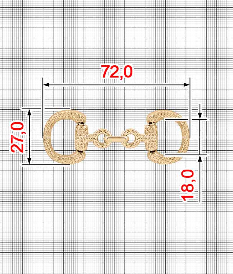 Frame buckle A.FM-2243