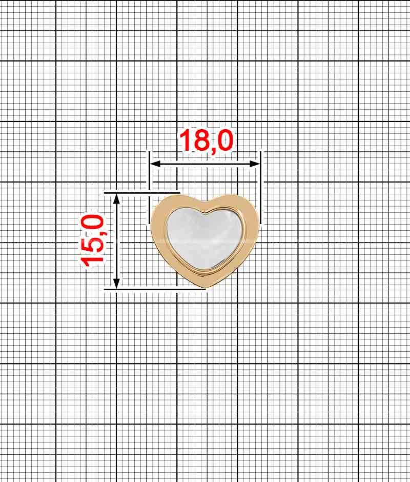 Ґудзик K.FM-4174-18