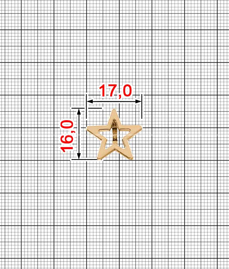Shoelace accessories Star K.FM-3774