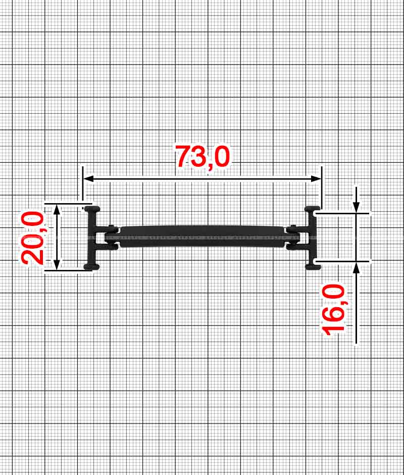 Frame buckle A.FM-2365