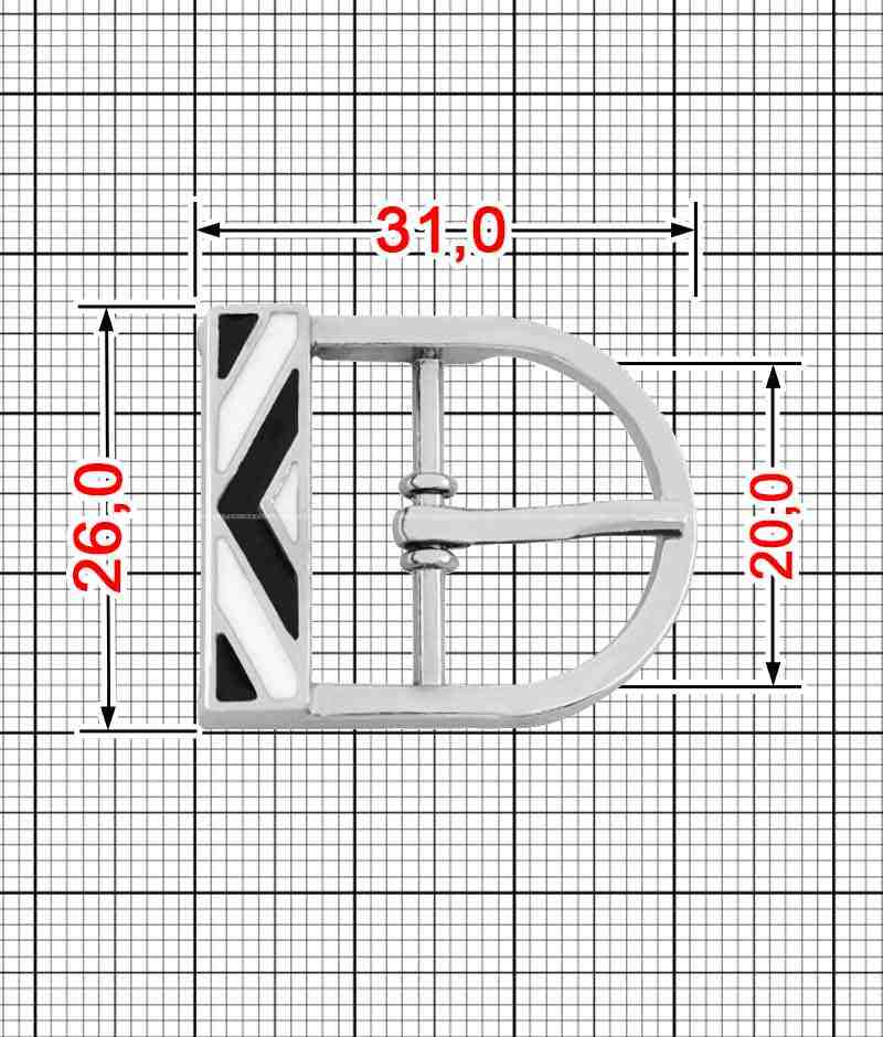 Пряжка Робоча K.FM-095-20 (59696)